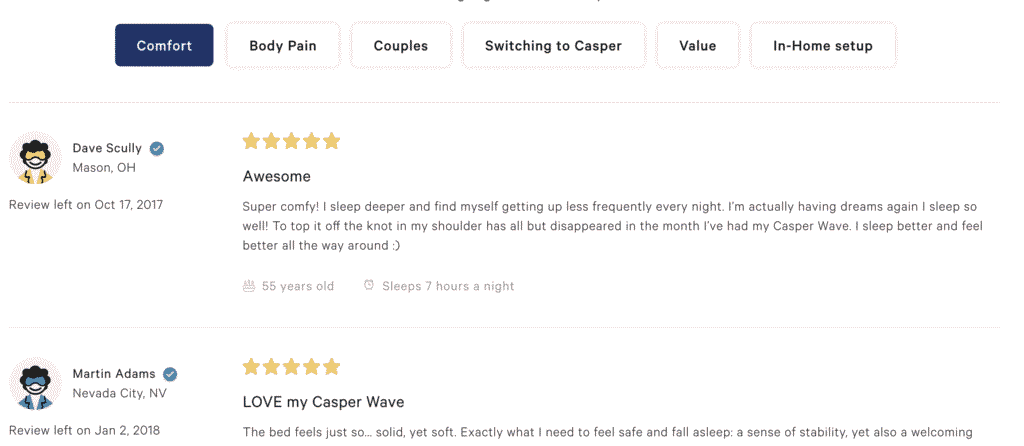 Product Reviews