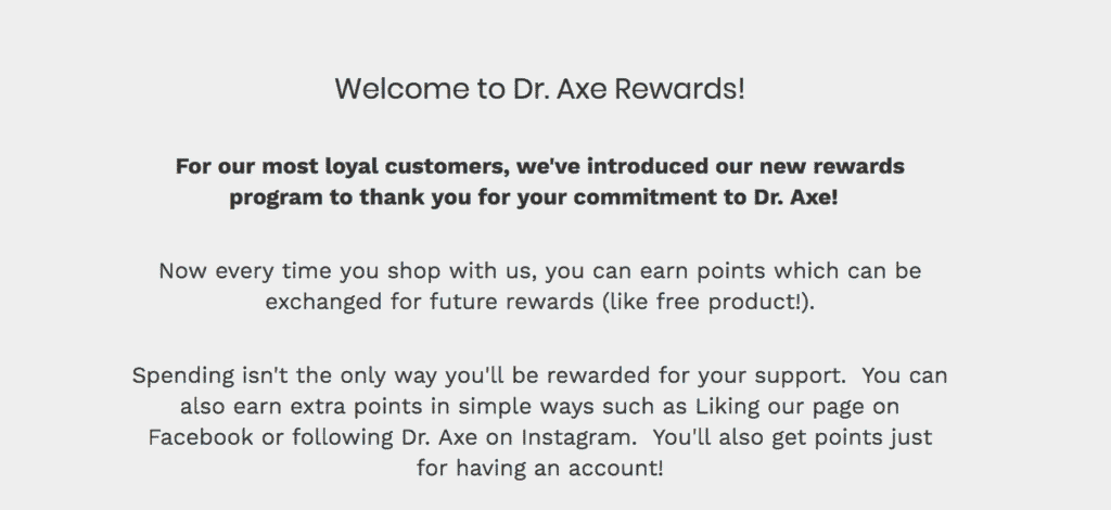 Loyalty Program