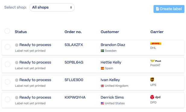 Shipping Automation